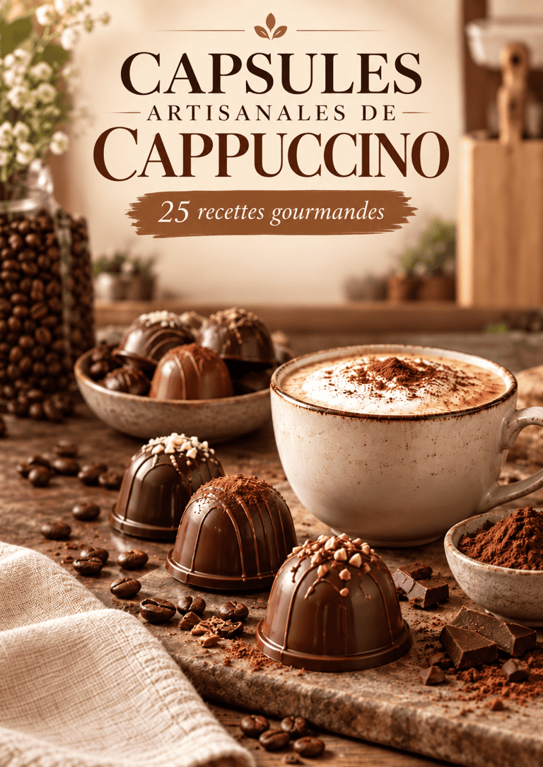 Le guide Capsules Artisanales de Cappuccino avec ses 5 bonus